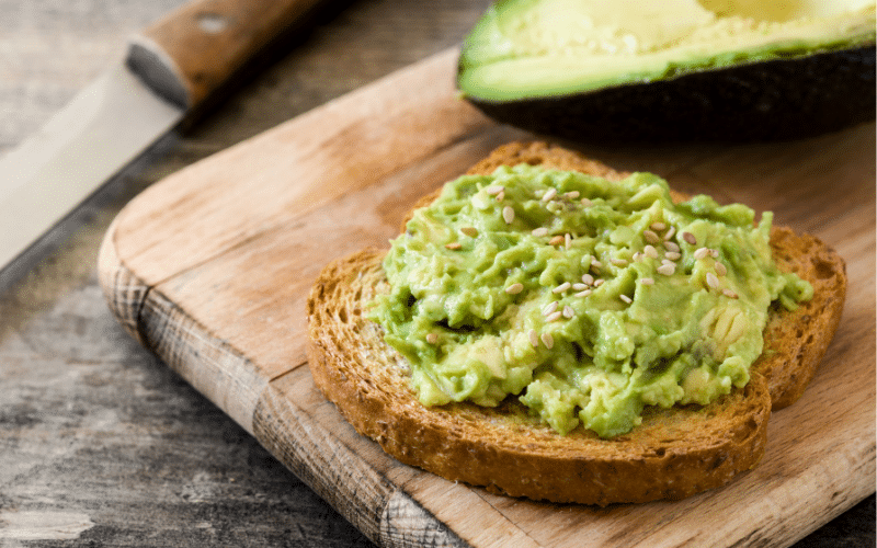 Avocado Toast with Whole-Grain Bread