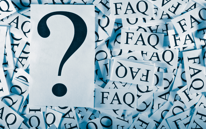 FAQ: Frequently Asked Questions 