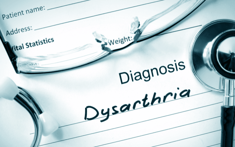 Dysarthria Speech Difficulties