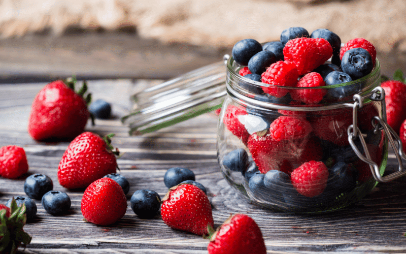 Berries Low Sodium, Antioxidant-Rich Fruits