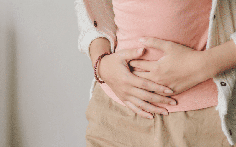 Bloating and Gas Digestive Disturbances Caused by Ovarian Cysts