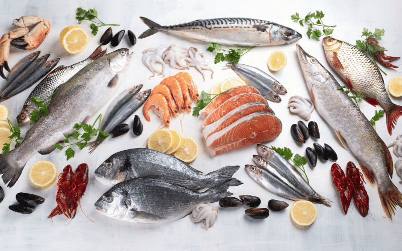 Fish and Seafood Omega-3 Rich and Heart-Healthy