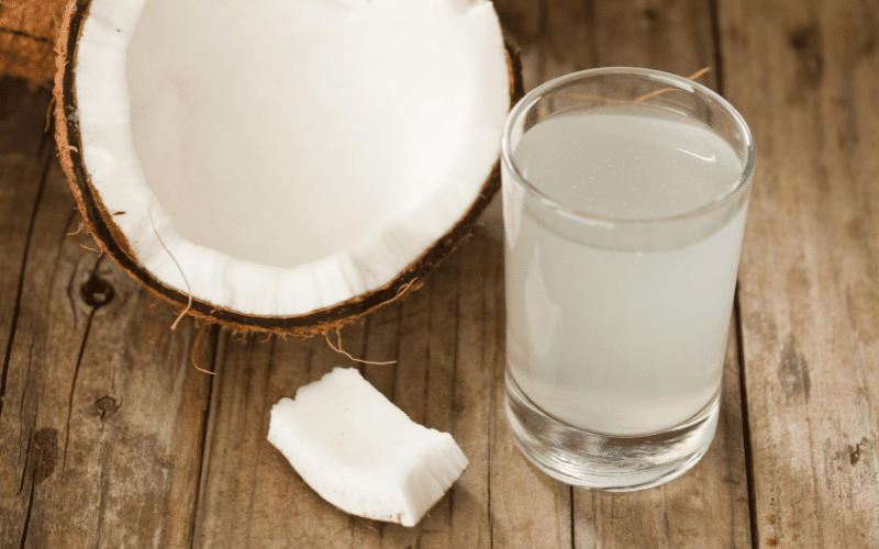 Hydrate with Coconut Water