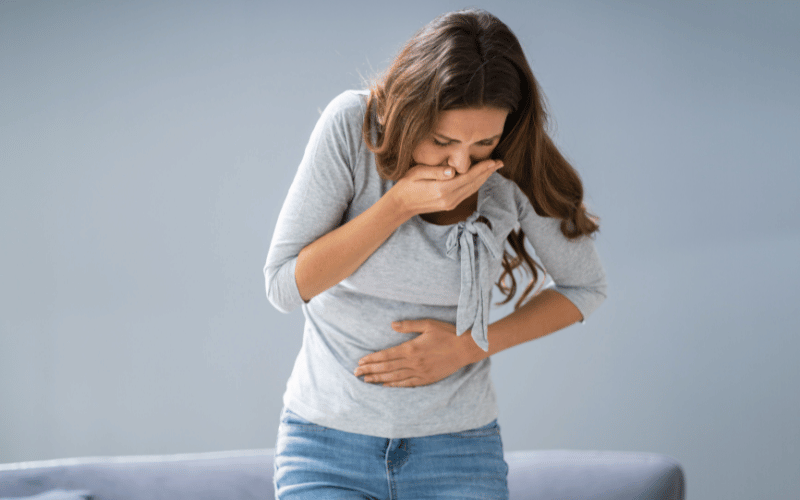 Nausea and Vomiting A Less Common Ovarian Cyst Symptom