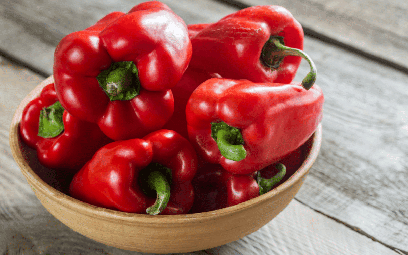 Red Bell Peppers A Low-Potassium Vegetable with Immune-Boosting Properties