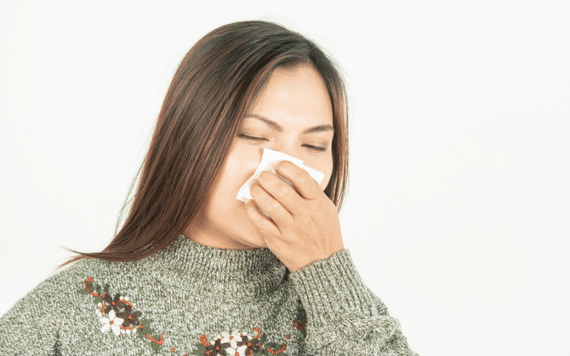 Symptom 5. Nasal Congestion and Sneezing