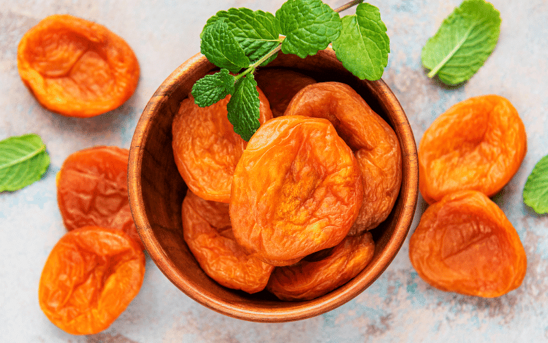 Dried Apricots A Sweet, Iron-Rich Snack on the Go