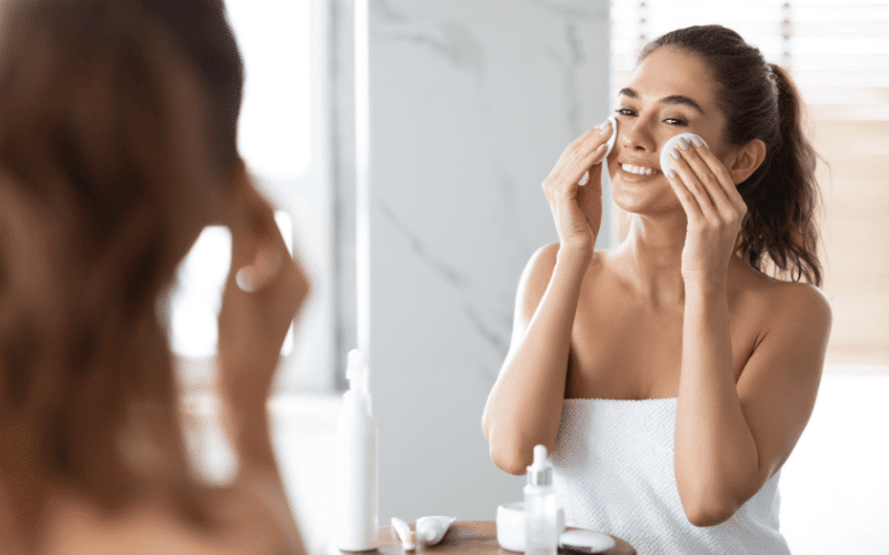 Prioritize Cleansing Your Face