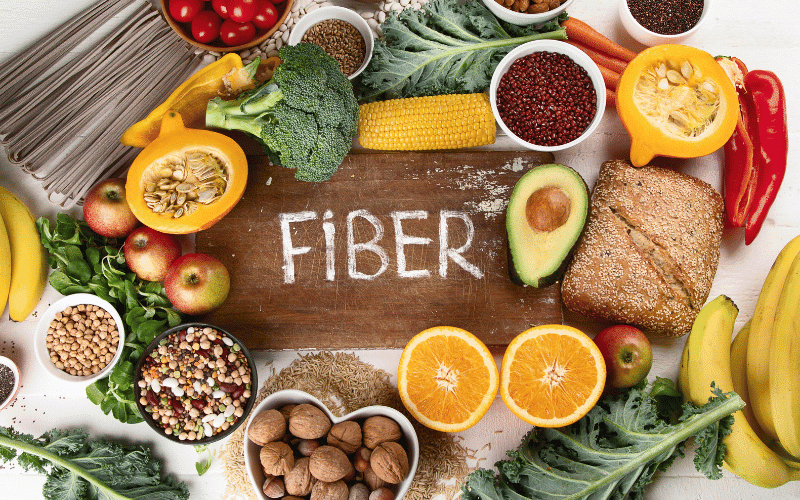 Opt for High-Fiber Foods