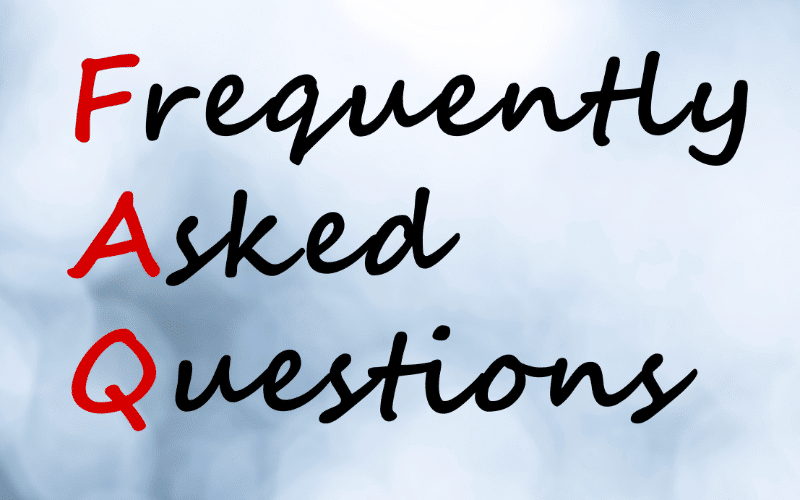 FAQ: Frequently Asked Questions 