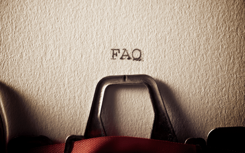 FAQ: Frequently Asked Questions 