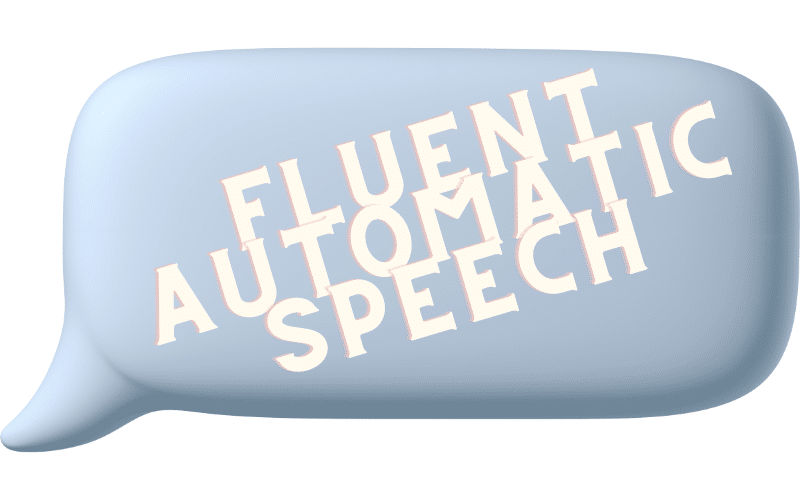 The Paradox of Fluent Automatic Speech