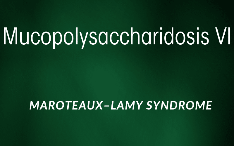 Maroteaux-Lamy's Voyage Unraveling Mucopolysaccharidosis VI