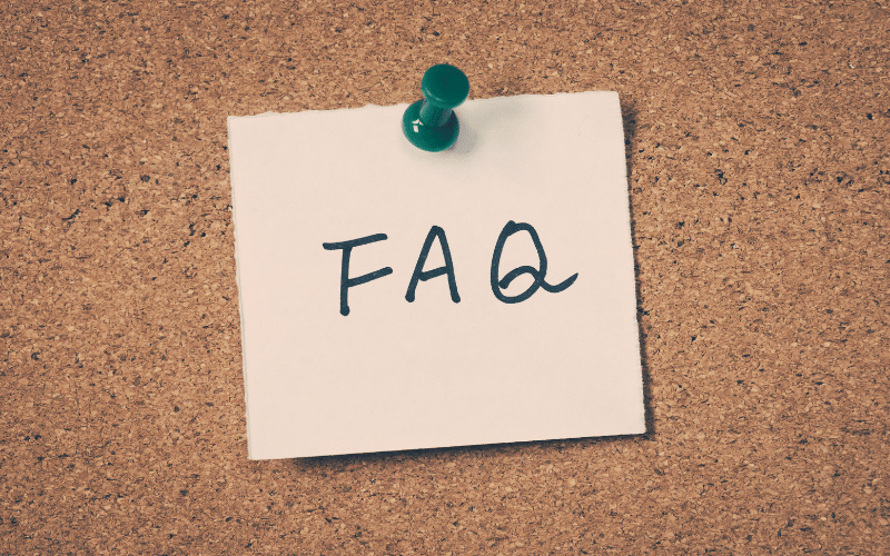 FAQ: Frequently Asked Questions 