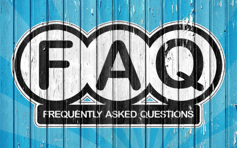 FAQ: Frequently Asked Questions 