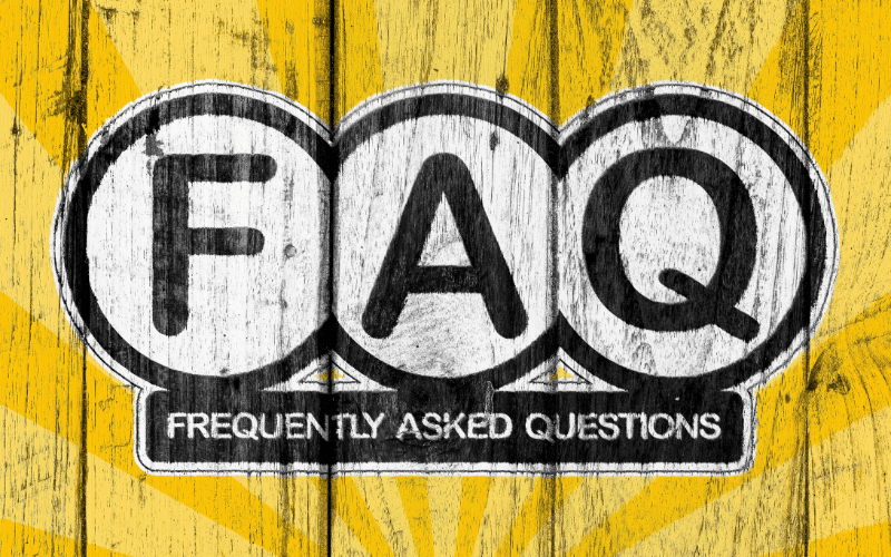 FAQ: Frequently Asked Questions 