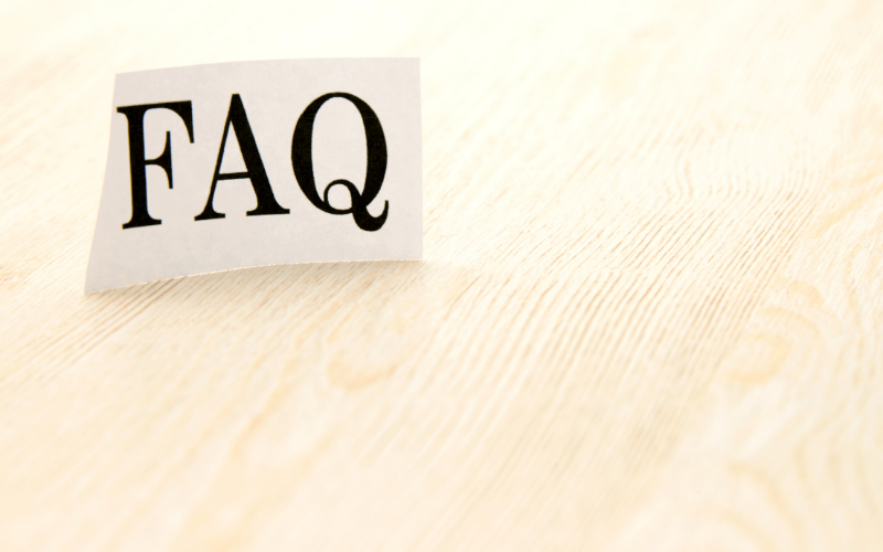 FAQ: Frequently Asked Questions 