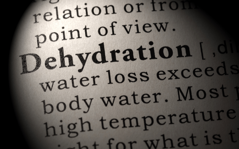 Dehydration More Than Just a Thirst Quencher