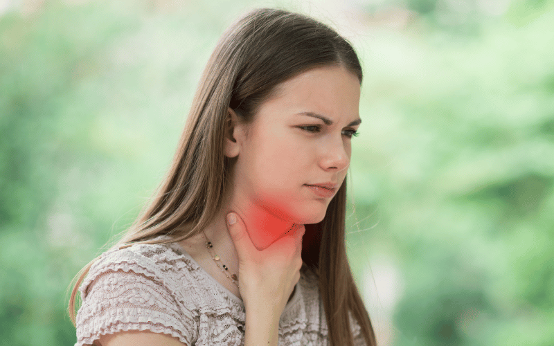 Nagging Sore Throat More Than Morning Grogginess