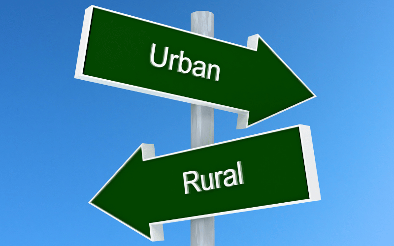 City Lights vs. Country Roads - Urban vs. Rural Prevalence