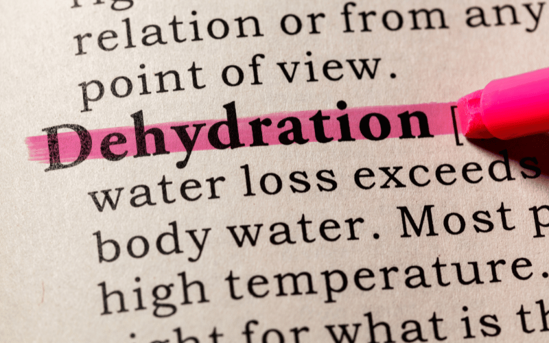 Dehydration The Silent But Serious Complication