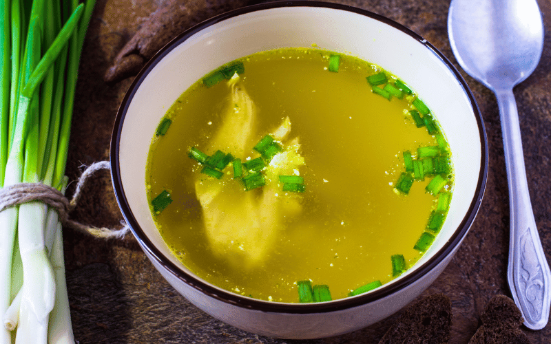 Chicken Broth Your Liquid Shield Against Flare-Ups