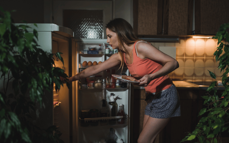 Late-night Eating Racing Against the Digestive Clock