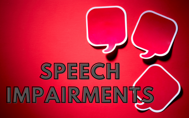 Speech Impairments When Words Fail to Form