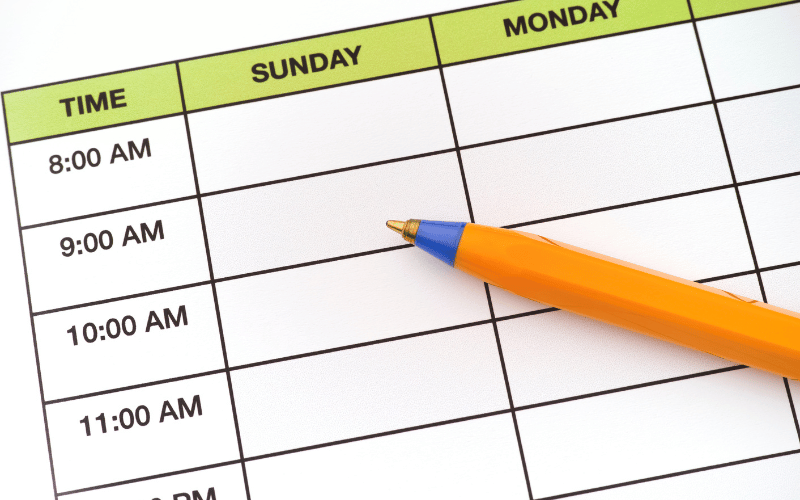 Pacing Your Day The Role of Scheduling