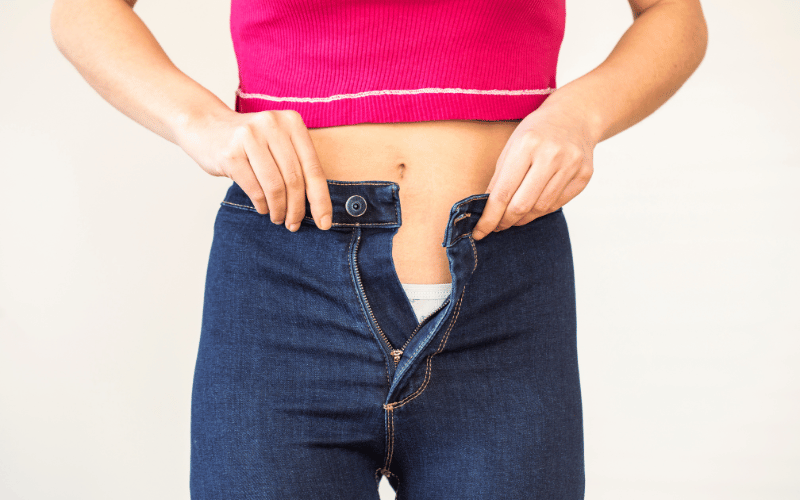 Rapid Weight Gain Around the Abdomen