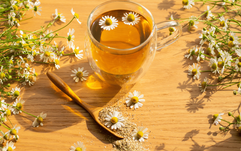 Chamomile Tea Compress The Calming Brew