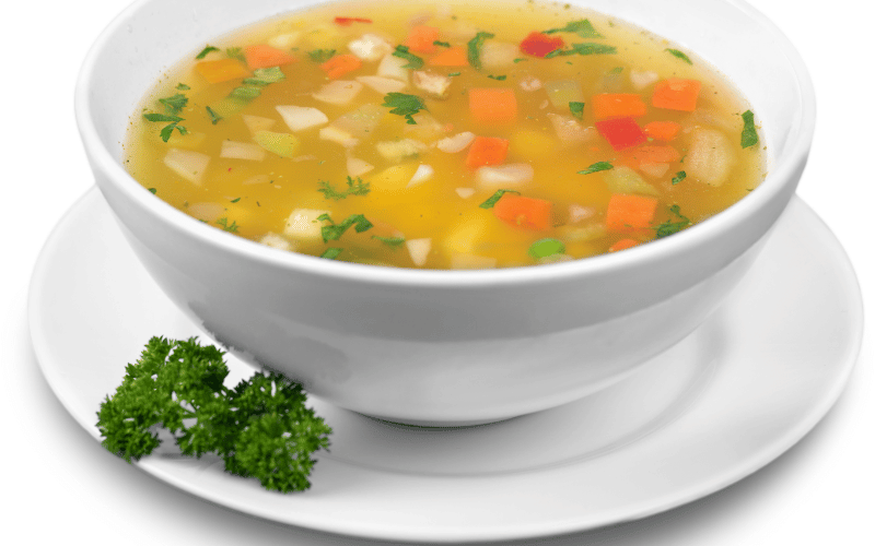 Imbibing the Gentle Fluidity of Soups Nutrient Infusions with Minimal Strain