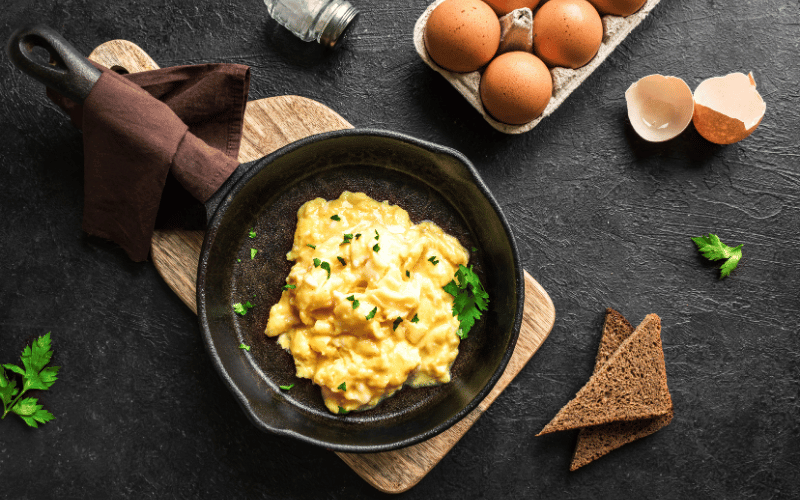 Scrambled Eggs A Soft, Protean Embrace Amidst Challenges