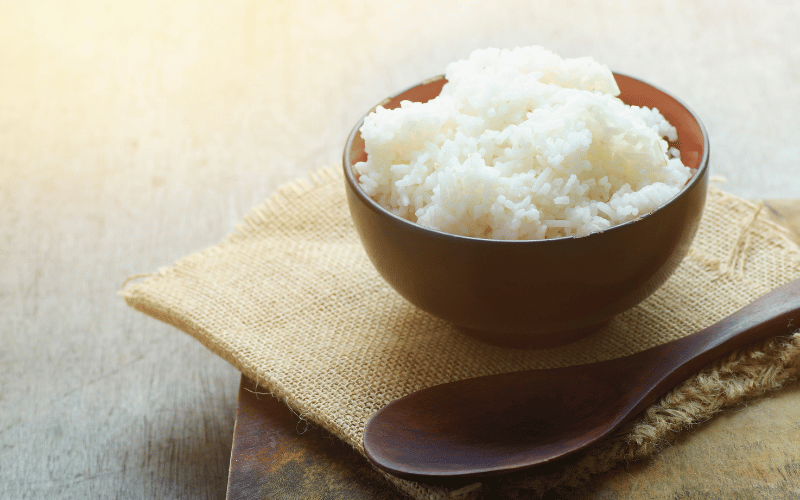 Steamed Rice A Gentle Grain on a Rough Path