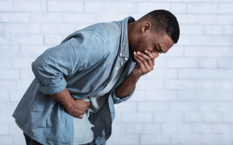 Nausea and Changes in Appetite Digestive Troubles in Nutmeg Liver