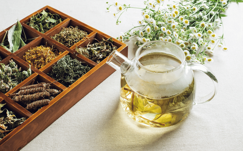 Herbal Teas Gentle Beverages with Iron-Blocking Abilities