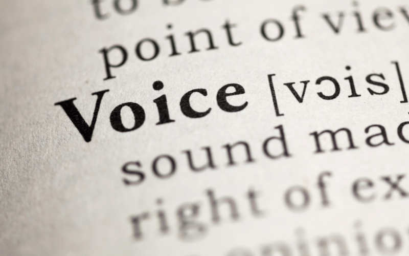 Changes in Voice