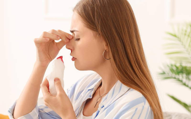 Pinch and Press - Your First Line of Defense Against Nosebleeds